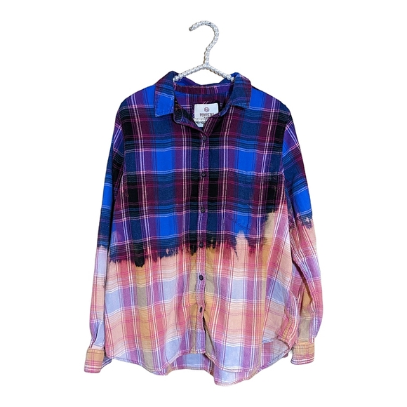 SO Tops - Grunge Recycled plaid XL
